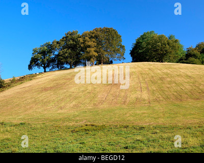 Landschaft in der Nähe von Ainhoa, Baskenland, Frankreich. Stockfoto