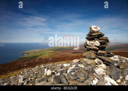 Niarbyl Bucht von Cronk ny gesehen Arrey Laa Isle Of Man Stockfoto