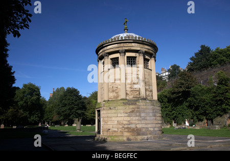 William Huskisson Memorial im St James Friedhof Liverpool Merseyside England uk Stockfoto