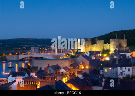 Conwy, Gwynedd, Wales, Vereinigtes Königreich, Europa. Stockfoto