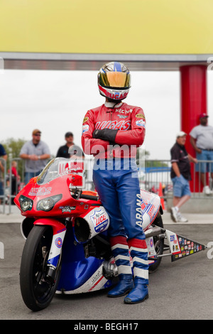 Hector Arana, NHRA Full Throttle Drag Racing Series, NHRA Carolinas Nationals 2009 bei zMax Dragway in Concord, North Carolina Stockfoto
