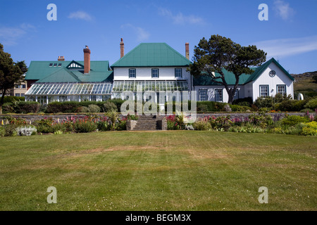 Regierung Haus, Port Stanley, Falkland-Inseln Stockfoto