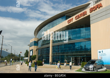 Stadtzentrum Sofia, Stadtlandschaft, Balkan, Bulgarien Stockfoto