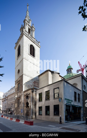 Kirche von St. Stephen Walbrook, London, England, UK Stockfoto