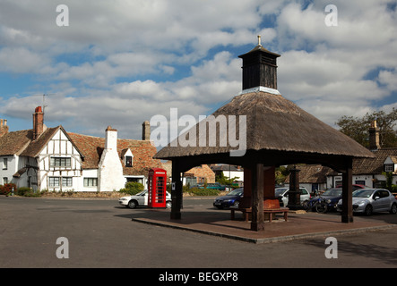 England, Cambridgeshire, Huntingdon, Houghton Dorfanger Stockfoto