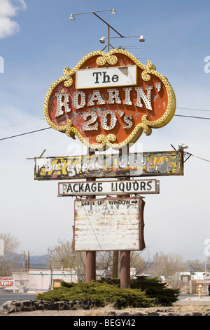 Entlang der Mother Road Route 66 New Mexico Stockfoto