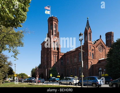 Die Smithsonian Institution Burg, die National Mall, Washington DC, USA Stockfoto