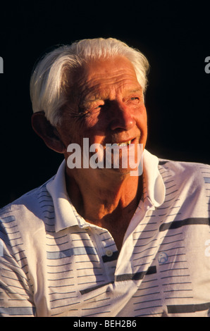 älterer Herr, Australien Stockfoto