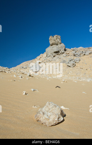 Kristall Crystal Mountain, libysche Wüste, Ägypten Stockfoto