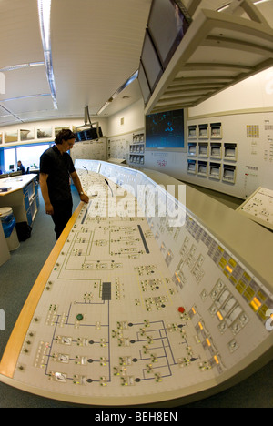 Die nukleare Powerstation in Borssele, den Niederlanden, im Besitz eines kleinen Electricitietsproducer Fez, das erzeugt Strom f Stockfoto