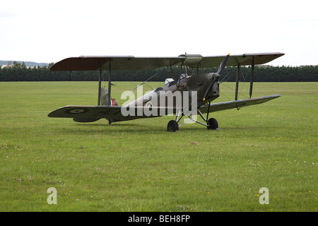 De Havilland DH.82B Bienenkönigin - Ziel Schlepper - Tiger Moth Serie Stockfoto