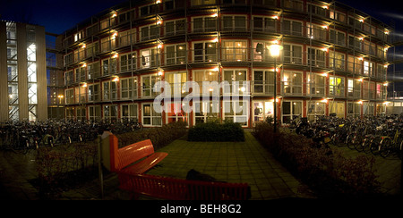 "Tempo Wonen" ist Een Bedrijf in Nederland Dat Tijdelijke Woningen Ontwerpt, Ontwikkelt En Bouwt Voor Studenten. De Einheiten Zijn ge Stockfoto