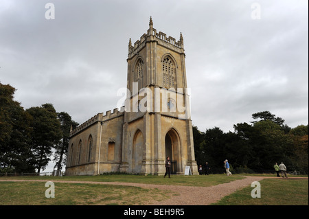 Kirche St. Maria Magdalena im Croome Park in Worcestershire Stockfoto