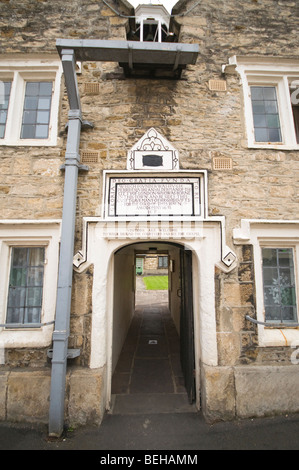 Perry und Dawes Armenhäuser in Cotswold Stadt von Wotton unter Rand, Gloucestershire Stockfoto