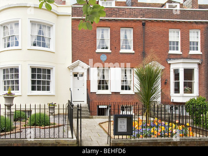 Charles Dickens Geburtsort in Portsmouth, Hampshire, England, UK Stockfoto