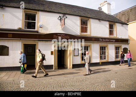 Ben Nevis Pub am Fort Wiliam Schottland Stockfoto