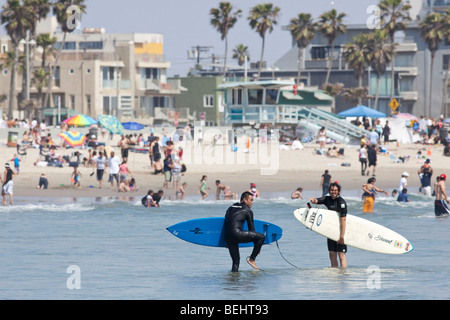 Menschen am Venice Beach in Los Angeles, Kalifornien, USA Stockfoto