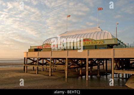 Pavillon am Burnham auf Meer, Somerset, England, Großbritannien Stockfoto