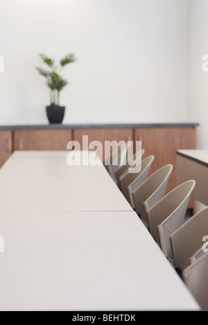 Innenansicht eines modernen Hochschule Klassenzimmers. Stockfoto