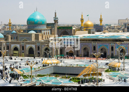 Astan-e Quds Razavi Grab und Schrein des schiitischen Imam Reza Mashhad, Iran Stockfoto