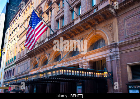 Carnegie Hall in Manhattan in New York City Stockfoto