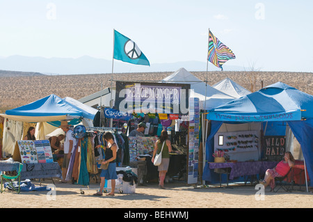 Joshua Tree Roots Music Festival California Anbieter Stockfoto