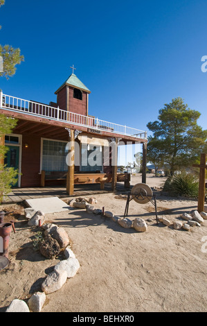 Der alte westlichen Film set Pioneertown California jetzt verwendet als eine touristische Attraktion und Residenzen Stockfoto