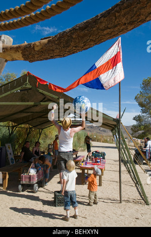 Joshua Tree Roots Music Festival California Stockfoto