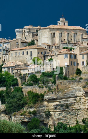 Das Dorf Gordes in den Luberon Bergen des Vaucluse, Provence-Alpes-Côte d ' Azur, Provence, Frankreich Stockfoto