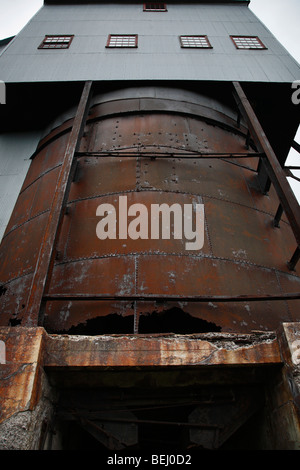 Quincy Shaft House in Hancock, Michigan, USA, Hi-res Stockfoto