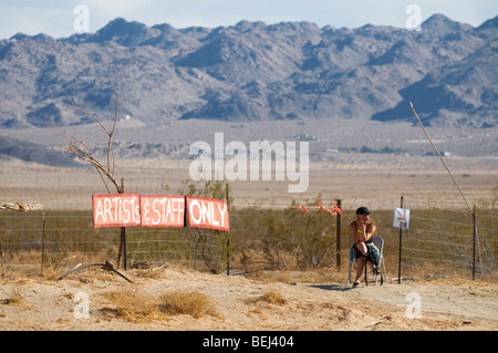 Joshua Tree Roots Music Festival California Stockfoto