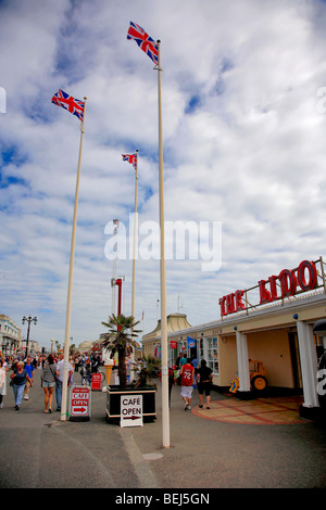 Der Lido Entertainment Centre Worthing Küstenstadt West Sussex County England UK Stockfoto