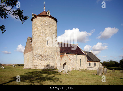 St-Andreas Kirche wenig Schnarchen, Norfolk Stockfoto