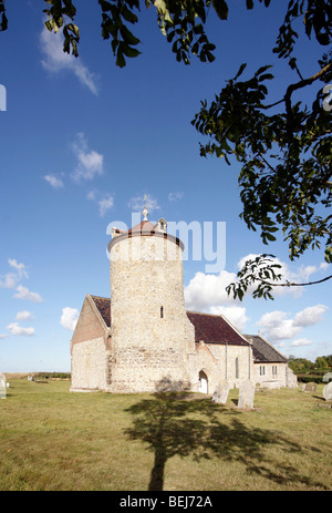 St-Andreas Kirche wenig Schnarchen, Norfolk Stockfoto