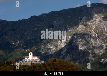 Die italienische Beinhaus oder Beinhaus in Kobarid im Soca-Tal in Slowenien Stockfoto