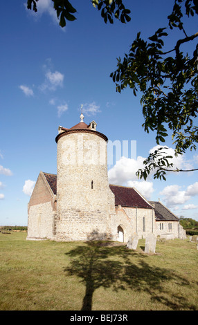 St-Andreas Kirche wenig Schnarchen, Norfolk Stockfoto