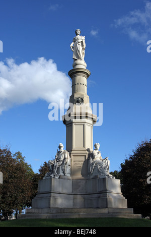 Soldat Denkmal, Gettysburg Staatsangehörig-Kirchhof Stockfoto