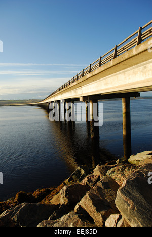 Cromarty Firth Brücke Schottland. Stockfoto