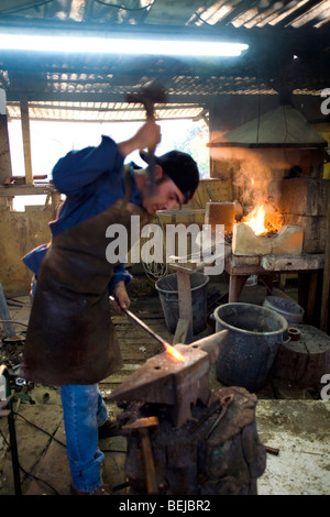 Alex Pellegrino Fälscher, San Pietro Vernotico, Apulien, Italien Stockfoto