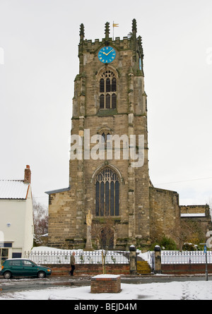 Pocklington Pfarrkirche East Yorkshire Stockfoto