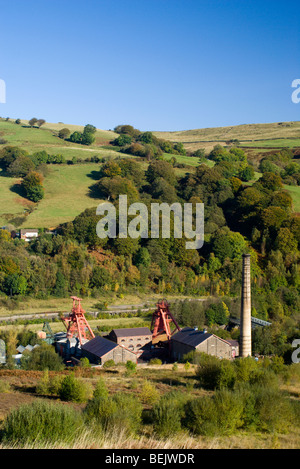 Rhondda Heritage Park in Trehafod, Rhondda Valley, South Wales. Stockfoto