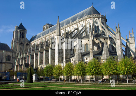 Bourges Kathedrale / Cathédrale Saint-Étienne de Bourges, Frankreich Stockfoto