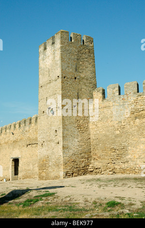 Akkerman (Ackerman oder Ak Kerman) Schloss - Festung in Odessa, Ukraine-Oktober 2009 Stockfoto