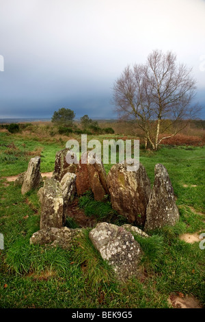 Hotié de Viviane / Maison de Viviane / Viviane Haus, Brocéliande an Paimpont, Bretagne, Frankreich Stockfoto