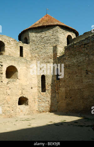 Akkerman (Ackerman oder Ak Kerman) Schloss - Festung in Odessa, Ukraine-Oktober 2009 Stockfoto