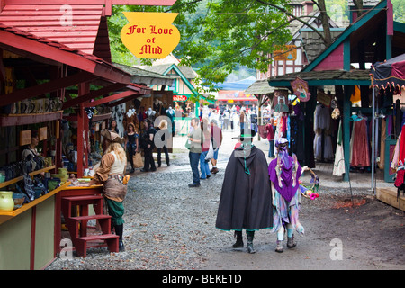 Renaissance Fair in Tuxedo, New York Stockfoto