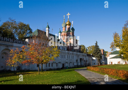 Gateway Kirche der Fürbitte (1683-1689) im Nowodewitschi-Kloster in Moskau Stockfoto