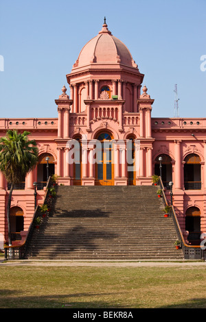 Ahsan Manzil Pink Palace in Dhaka Bangladesch Stockfoto