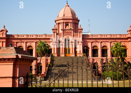 Ahsan Manzil Pink Palace in Dhaka Bangladesch Stockfoto