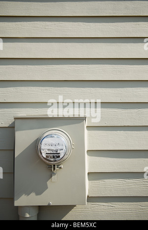 Stromzähler Stockfoto